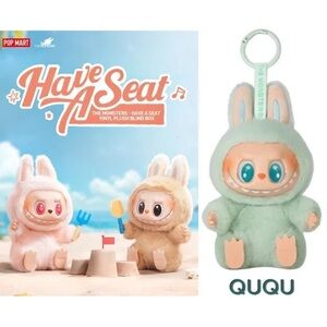 Pop Mart The Monsters Have A Seat Vinyl Plush Labubu Ququ Confirmed